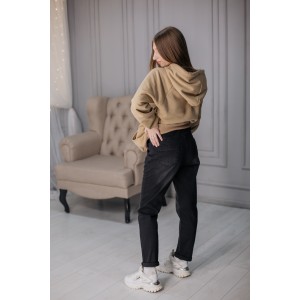 Топовые джинсы для беременных Черные